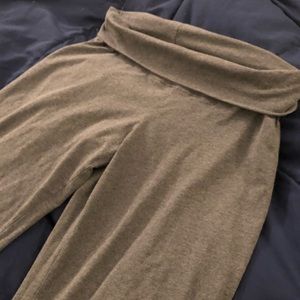 Lightweight Gray Wide Leg Yoga pants